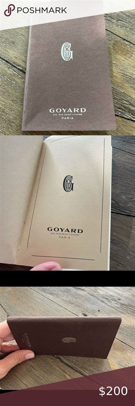 Goyard Agenda Refill 